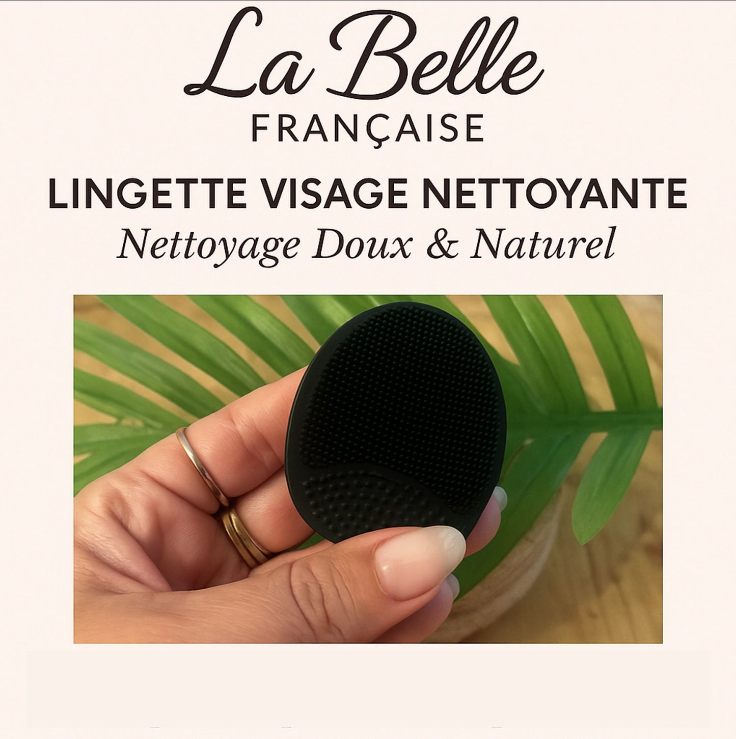 🪮 Brosse réutilisable Visage – La Belle Française