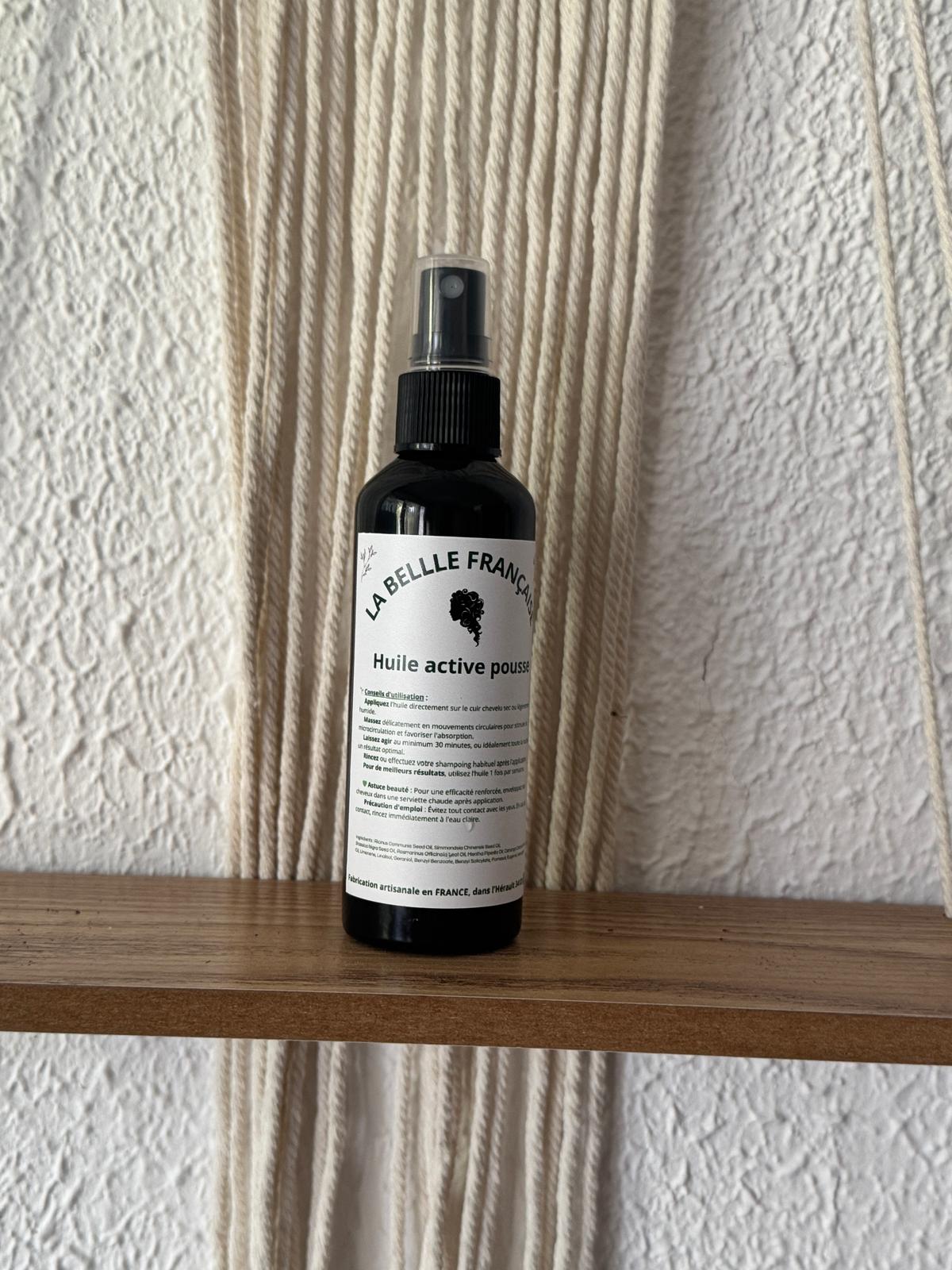 ACTIVE POUSSE 🌿 – Huile Capillaire Naturelle 100 ml